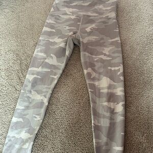 Gray Camouflage Leggings Athleta size small